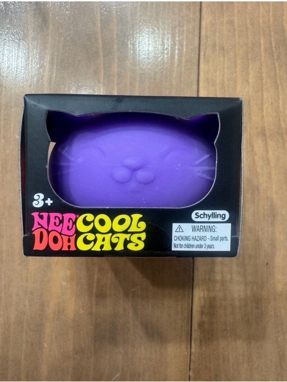 NeeCool Doh Cats Soft Cat Dough Toy - Purple